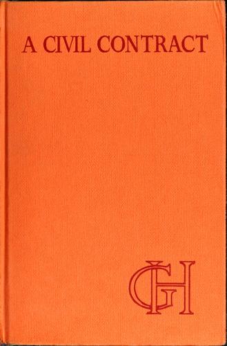 Georgette Heyer: A Civil Contract (1961, Putnam)