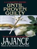 J. A. Jance: Until proven guilty (2005, Thorndike Press, Chivers)