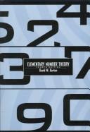 David M. Burton: Elementary number theory (1997, McGraw-Hill)