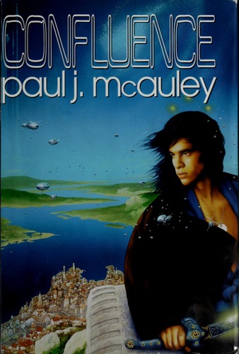 Paul J. McAuley: Confluence (SFBC, Science fiction) (2000, EOS/HarperCollins)