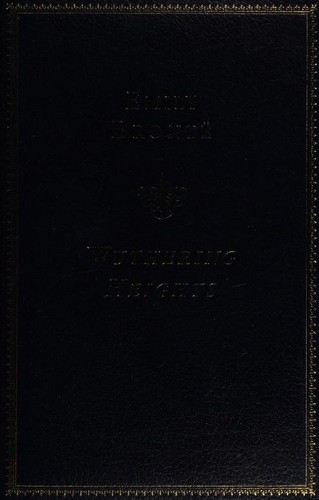 Emily Brontë, Emily Brontë: Wuthering Heights (Hardcover, 1970, [publisher not identified])