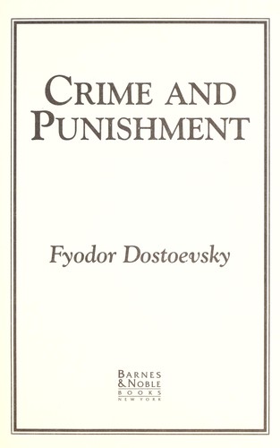 Fyodor Dostoevsky: Crime and Punishment (Barnes and Noble Classics) (Hardcover, 1994, Barnes and Noble Inc)