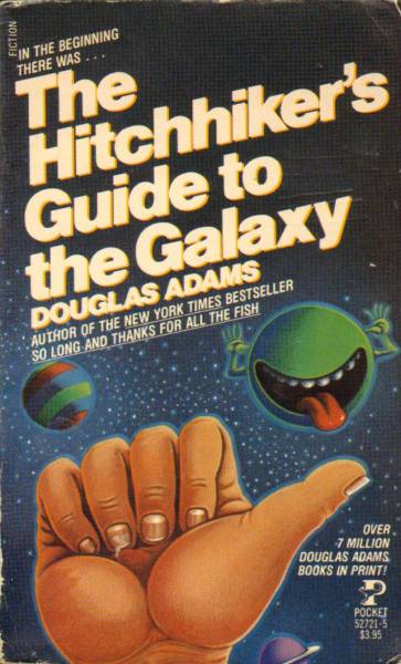 Douglas Adams: The Hitchhikers's Guide to the Galaxy (Paperback, 1984, Pocket Books)