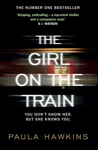 Pocket, Paula Hawkins: The girl on the train (Hardcover, 2015, Doubleday)