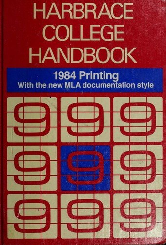 John C. Hodges, John C. Hodges, Mary E. Whitten: Harbrace College Handbook (1984, Harcourt Brace College Publishers)