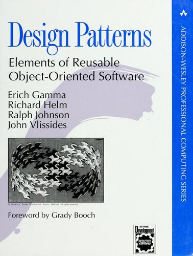 Erich Gamma, Richard Helm, Ralph Johnson, John Vlissides: Design patterns (1995, Addison-Wesley)