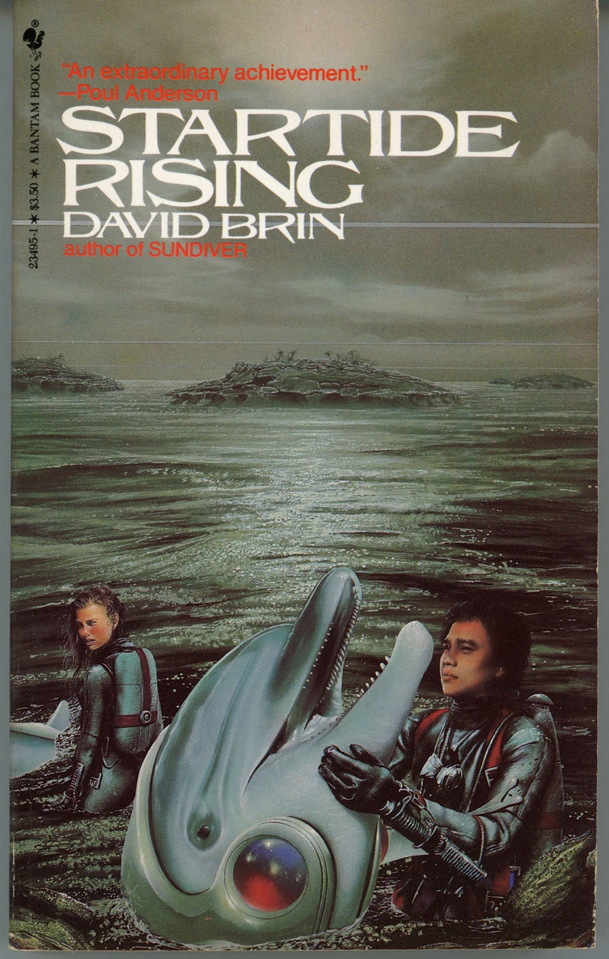 David Brin: Startide Rising (Paperback, 1983, Bantam Books)