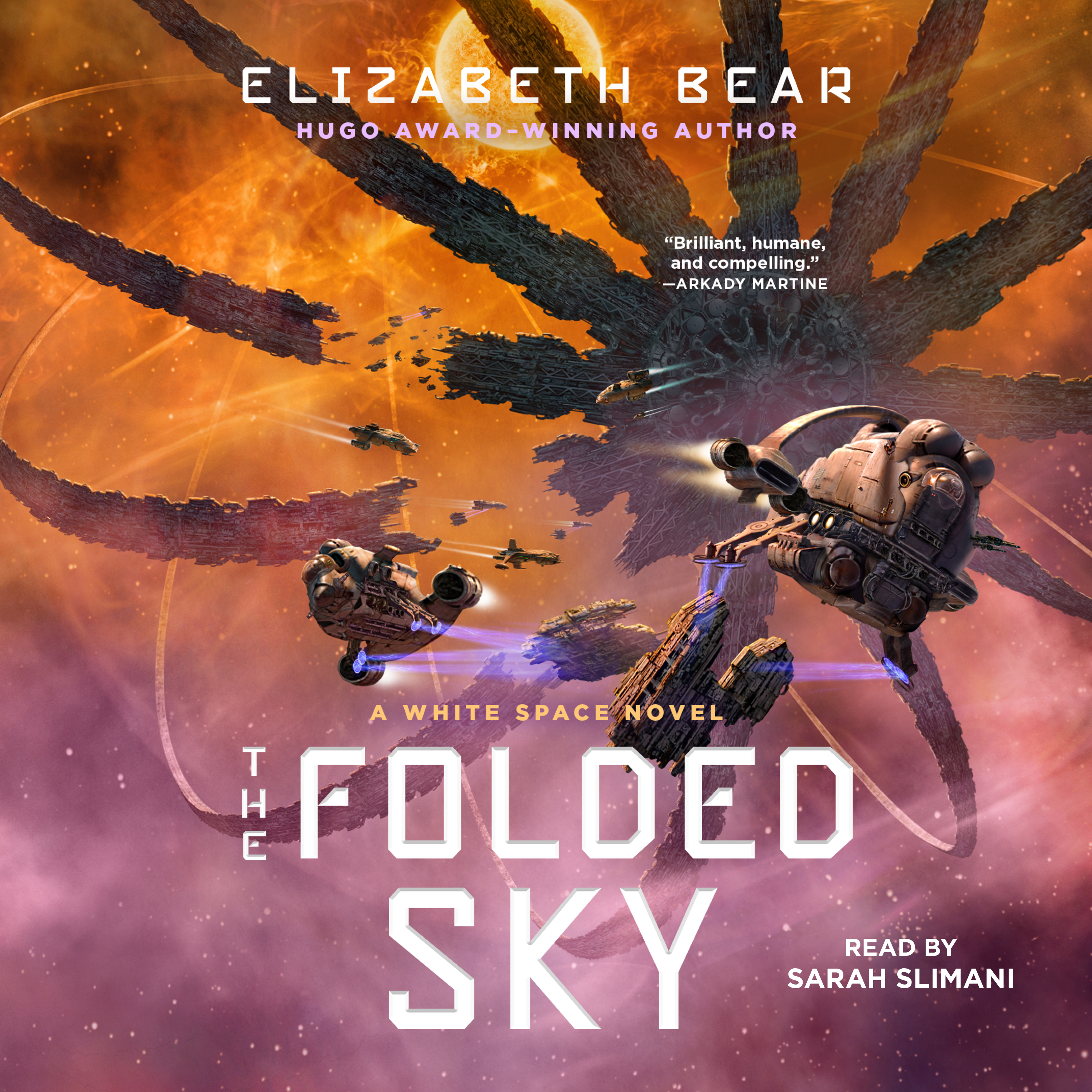 Elizabeth Bear: The Folded Sky (AudiobookFormat, 2025, Simon & Schuster Audio)