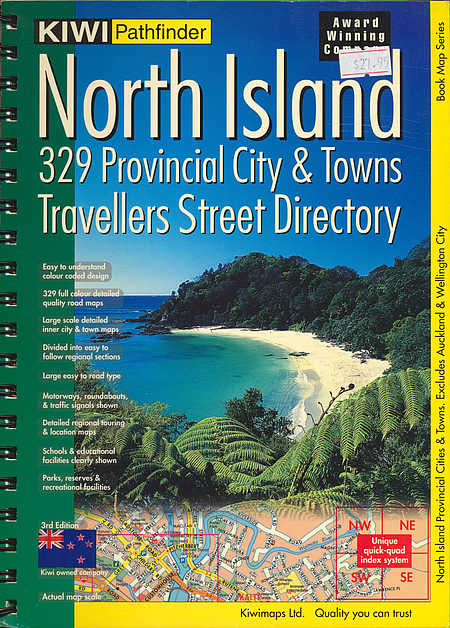 Kiwi Pathfinder North Island (Paperback, 2003, Kiwimaps)