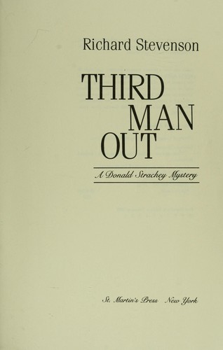 Richard Stevenson: Third man out (1993, St. Martin's Press)