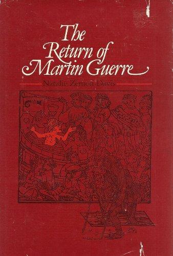 Natalie Zemon Davis: The Return of Martin Guerre (1983, Harvard University Press)