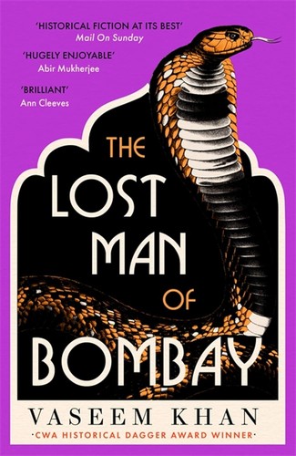 Vaseem Khan: The Lost Man of Bombay (2023, Hodder & Stoughton)