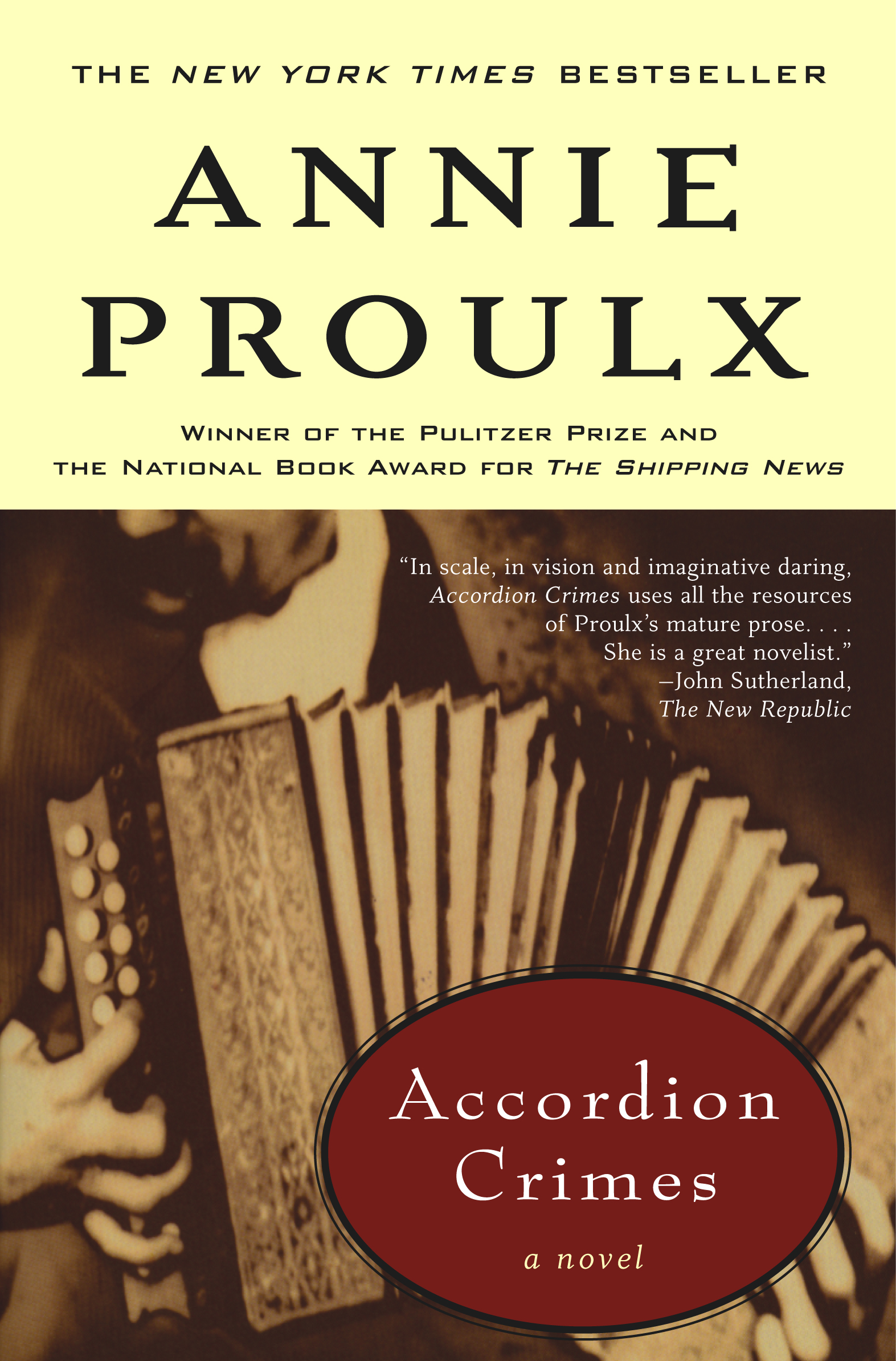 Annie Proulx: Accordion crimes (Paperback, 1997, Scribner Paperback Fiction)