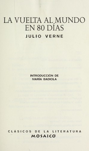 Jules Verne: La vuelta al mundo en 80 di as (Spanish language, 2005)