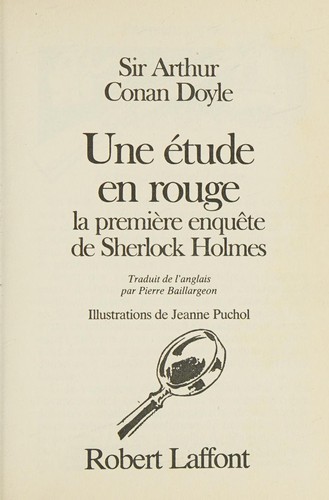 Arthur Conan Doyle: Etude en Rouge (2010, Gallimard Education)