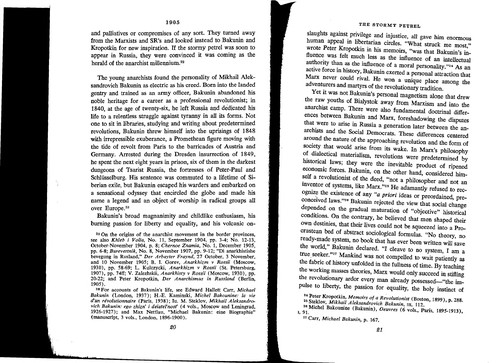 Paul Avrich: The Russian anarchists (1978, Norton, WW Norton & Co)