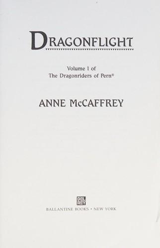 Anne McCaffrey: Dragonflight (1978)