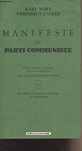 Friedrich Engels, Karl Marx: Manifeste du Parti communiste (French language, 1983)