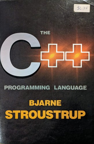 Bjarne Stroustrup: The C++ programming language (1986, Addison-Wesley)