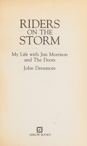 John Densmore: Riders on the storm (1991, Arrow Books)