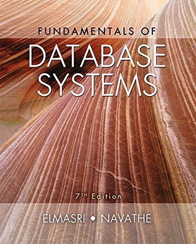 Ramez Elmasri, Shamkant B. Navathe: Fundamentals of Database Systems (Hardcover, Pearson)