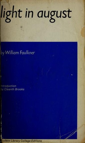 William Faulkner: Light in August (1968, Random House)