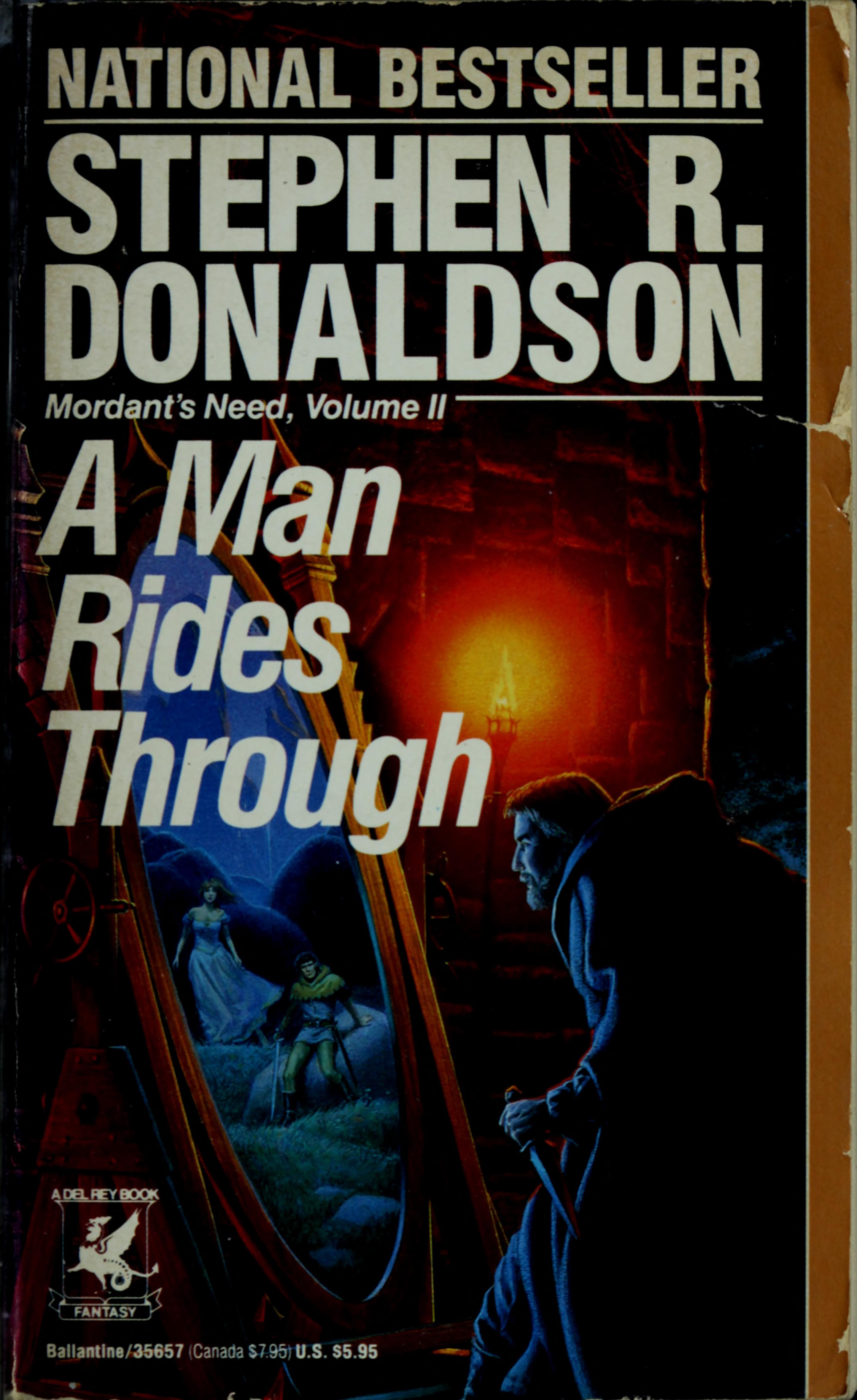 Stephen R. Donaldson: A Man Rides Through (Paperback, 1988, Del Rey)